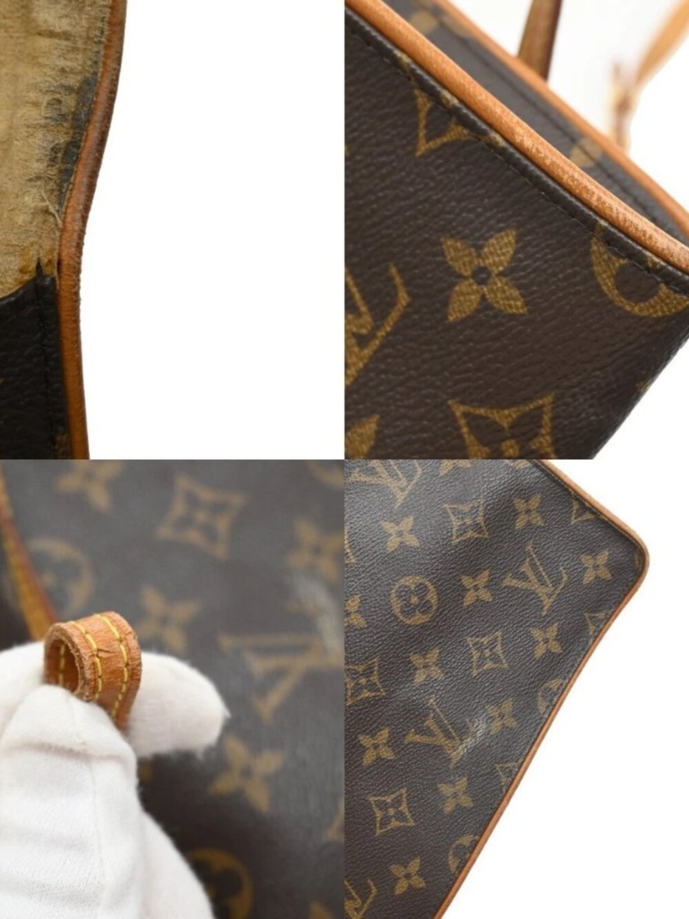 LOUIS VUITTON Pochette Twin GM 2Way Shoulder Bag Monogram Brown M51852 86SA078 - Picture 8 of 14
